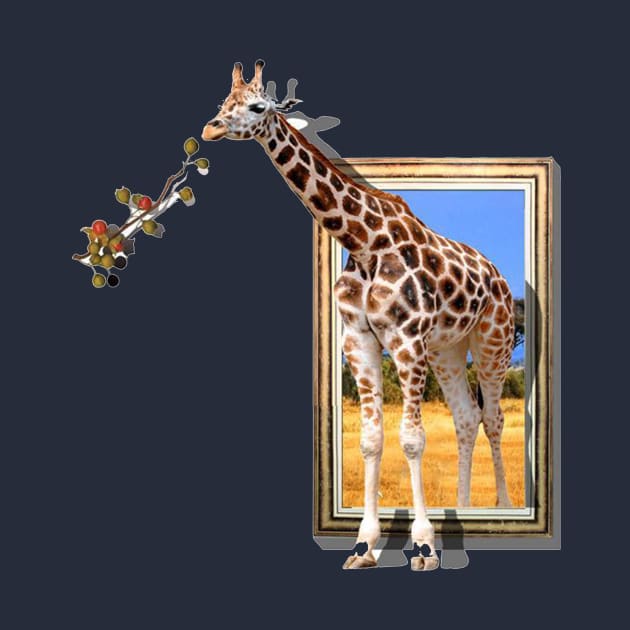 3D giraffe by adityawagaskar