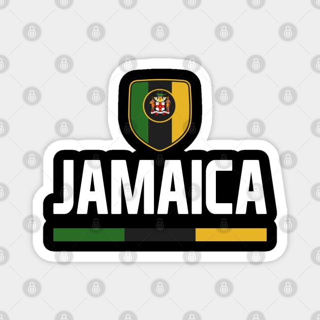 Jamaica West Indies Magnet by Jamrock Designs