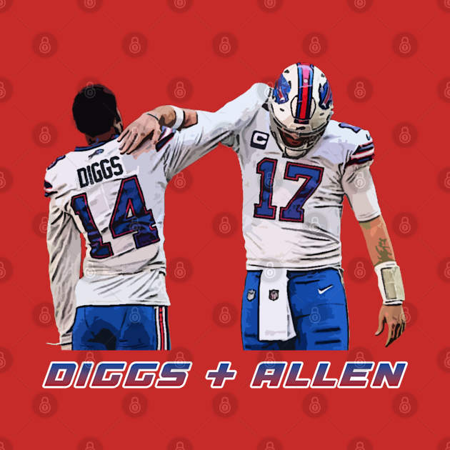 Discover Stefon Diggs and Josh Allen - Stefon Diggs - T-Shirt