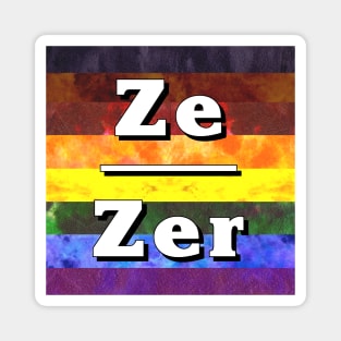 Ze-Zir Pronouns: Inclusive Magnet