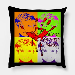 Diana Blood On Their Hands Pillow