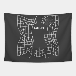 Lacrosse Goalie, LAX life Tapestry