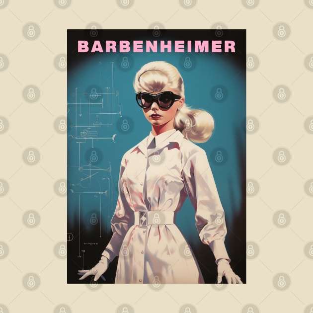 Barbie X Oppenheimer 2023 Barbenheimer Barbenheimer T Shirt Sold By Shifting Blaire Sku 3180