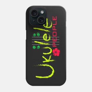Ukulele People (GYR) Phone Case