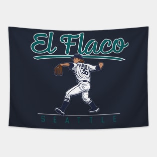 Logan Gilbert El Flaco Tapestry