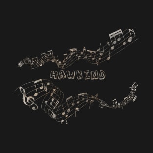 Musical Notes Vintage - Hawkind T-Shirt