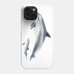 Bottlenose dolphin Phone Case