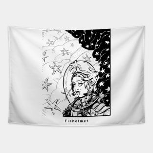 Space Sea Starfish Tapestry