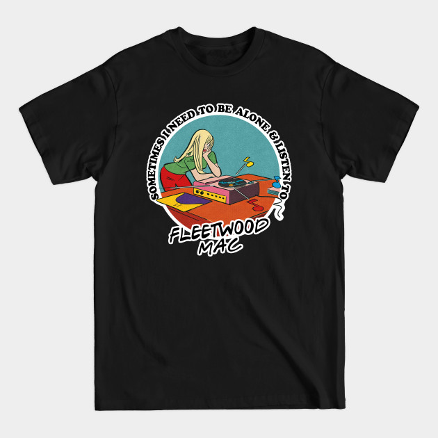 Disover Fleetwood Mac / Vinyl Obsessive Fan Design - Vinyl Lover - T-Shirt