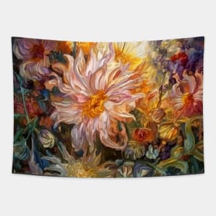 Daisies in Garden Tapestry