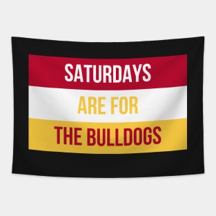 Saturdays are for the Bulldogs Tapestry