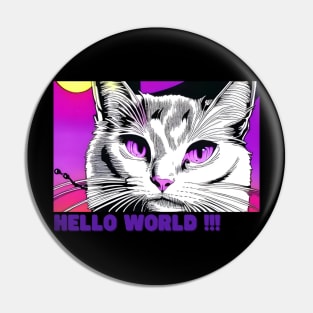 Meowsterpiece | Cat Lovers Pin