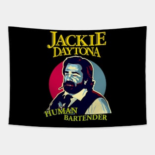 Jackie Daytona Human Bartender Tapestry