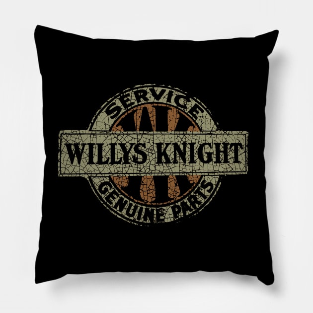 Willys Knight Pillow by Midcenturydave