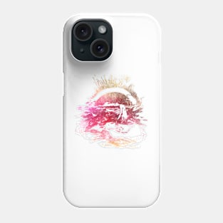 Mermaid Sunrise In Sunset Phone Case