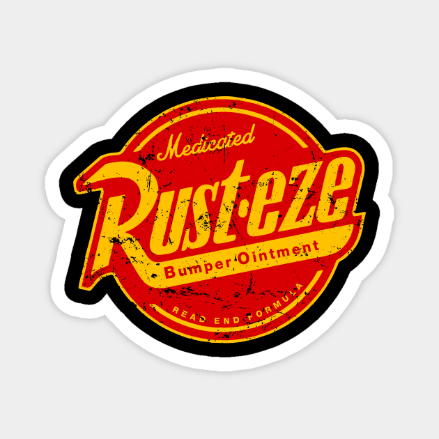 rust eze Magnet by Bimonastel