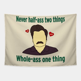 Ronald Ulysses Swanson Tapestry