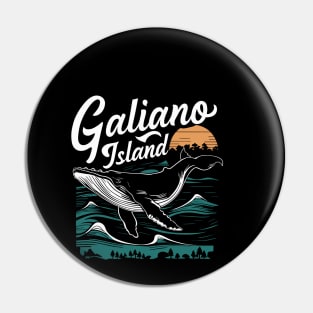 galiano island Pin