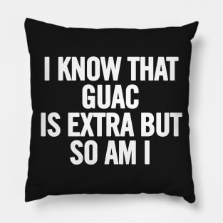 Extra Guac Pillow