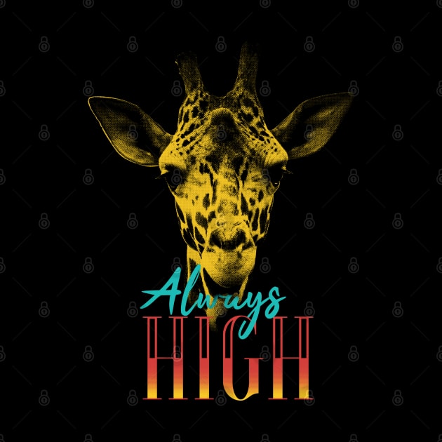 Always High - Giraffe by MarinasingerDesigns