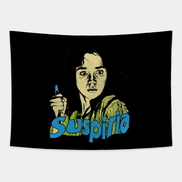 Suspiria Original Aesthetic Tribute 〶 Tapestry by Terahertz'Cloth