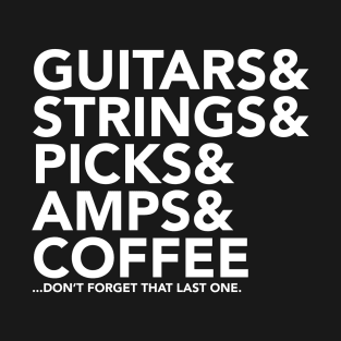 The Guitar List T-Shirt