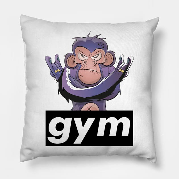 Gym Pillow by ProjectX23 Orange