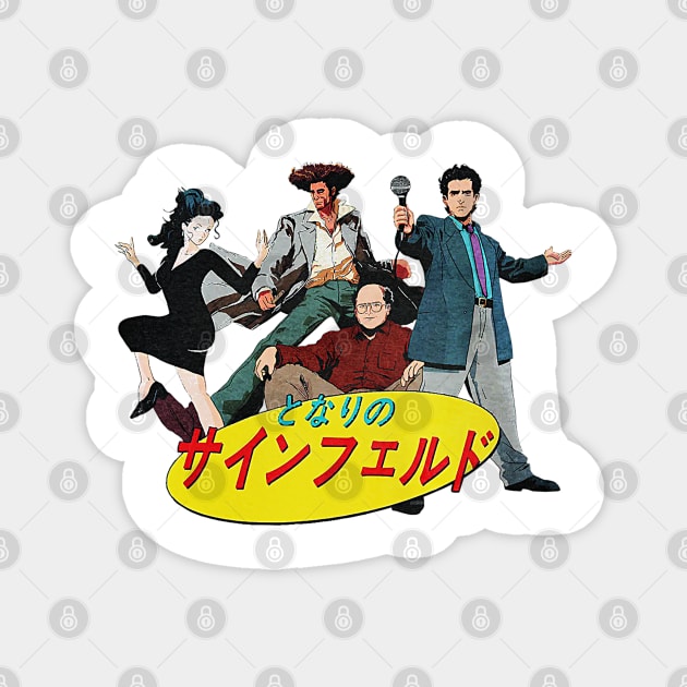 Seinfeld  TV Show - Anime Magnet by nicklower