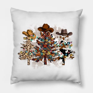 cowboy Christmas Pillow