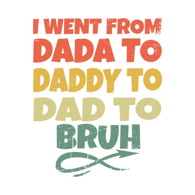 I Went From Dada To Daddy To Dad To Bruh by eyoubree