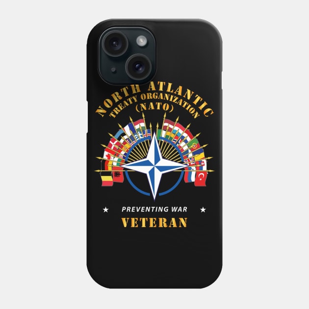 NATO - Preventing War - Veteran X 300 Phone Case by twix123844