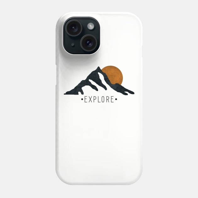 nature mountain Phone Case by teemarket