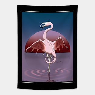 Mutant Flamingo Tapestry