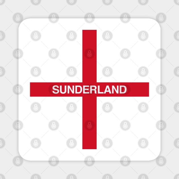 SUNDERLAND St George Banner Magnet by Confusion101