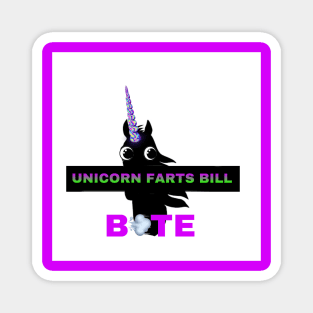 Unicorn Farts Bill Magnet