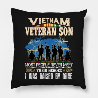 Vietnam Veteran Son Pillow