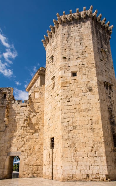 Venetian Tower in Split, Croatia Kids T-Shirt by jojobob