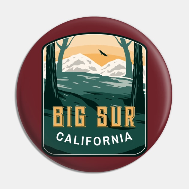 Big Sur Forest Pin by Big Sur California 