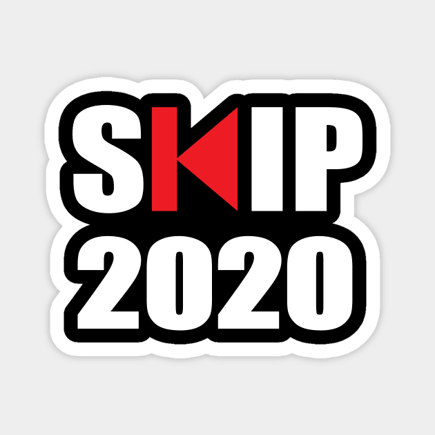 SKIP 2020 - Happy new year 2021 Magnet by Amrshop87