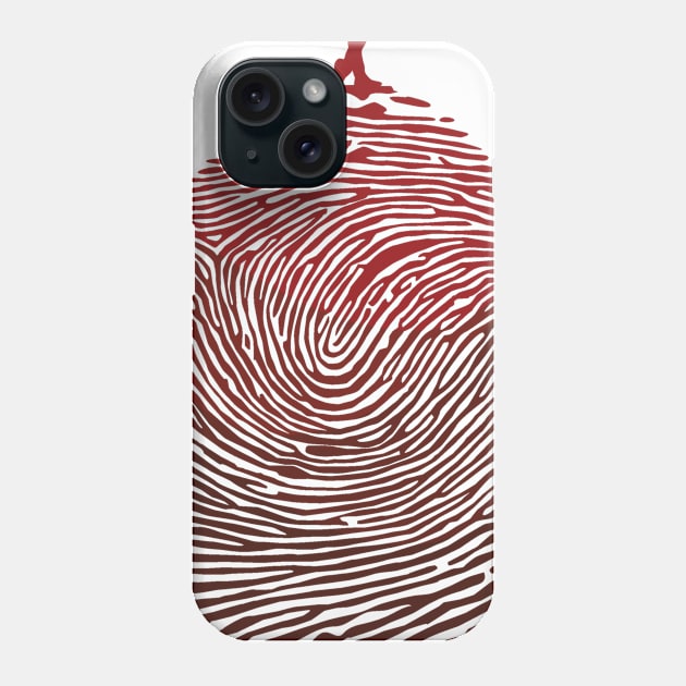 Golf DNA Fingerprint Design Gift Idea Phone Case by PlimPlom