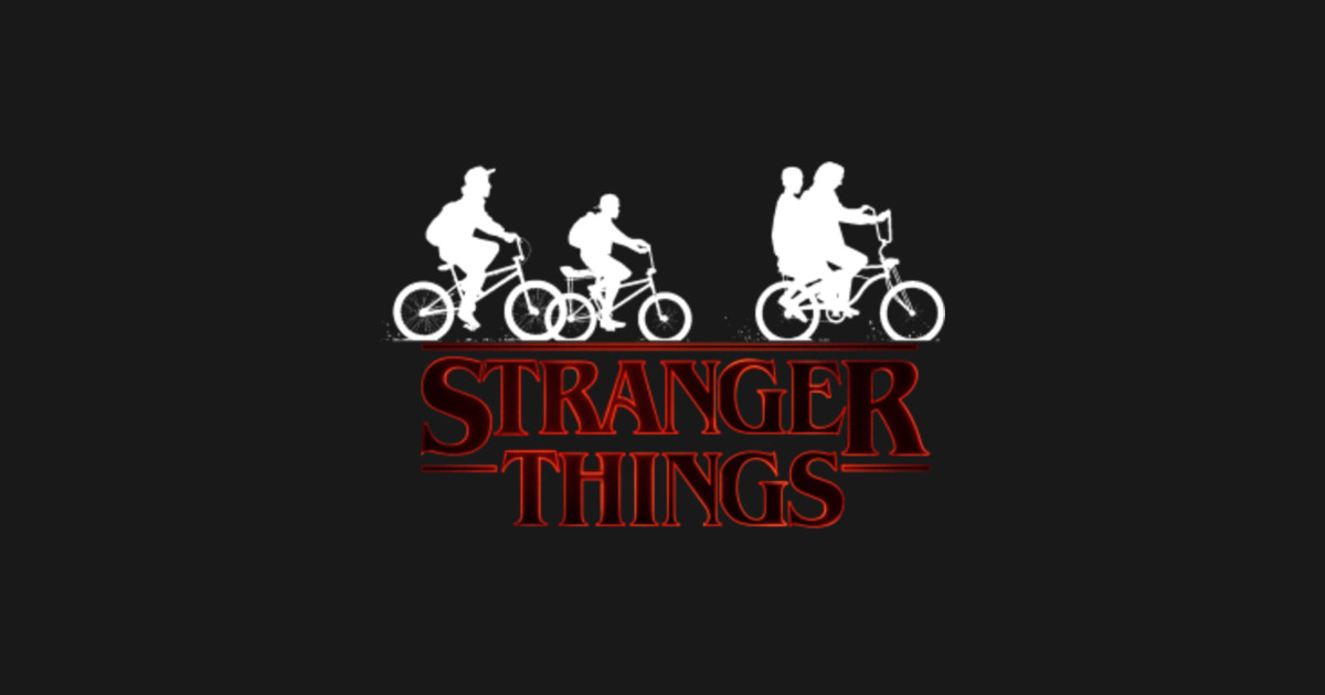 stranger things bikes - Stranger Things - T-Shirt | TeePublic