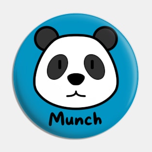 Panda go munch Pin