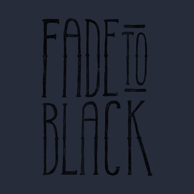 Fade To Black by Verso