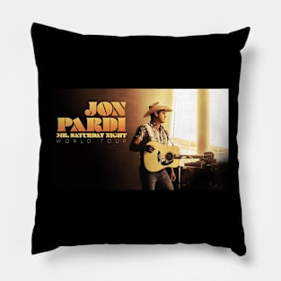 Jon Pardi mr. saturday night world concert Pillow