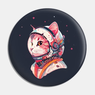 Cat Astronaut- Feline Space Force Pin