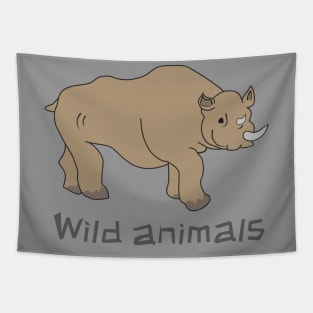 Wild animals Tapestry