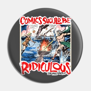 Comics Should Be Ridiculous: Leo Morey Pin