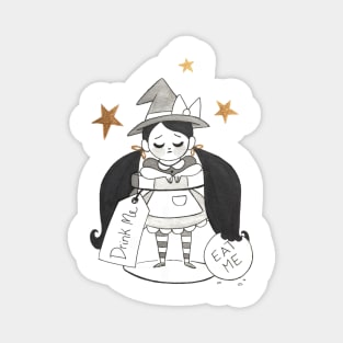 Witch in a Bottle Magnet