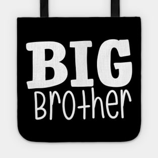Big Brother Little Brother White Tote