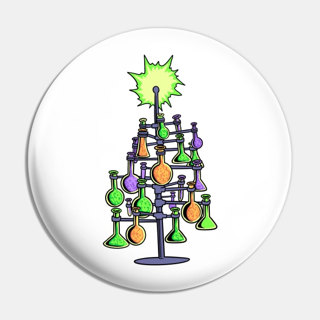 Chemistree Science Pin by notajellyfan